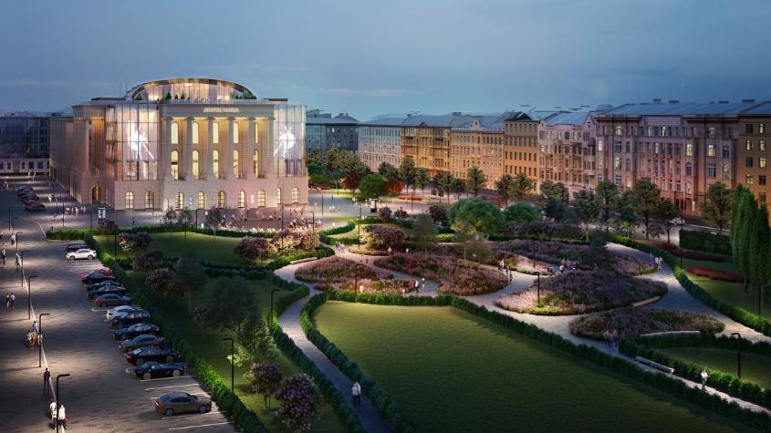 Проект дворца танца Бориса Эйфмана/ Фото: speech.su