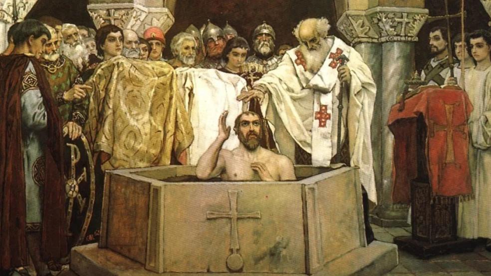 Крещение князя Владимира/ Фото: Общественное достояние