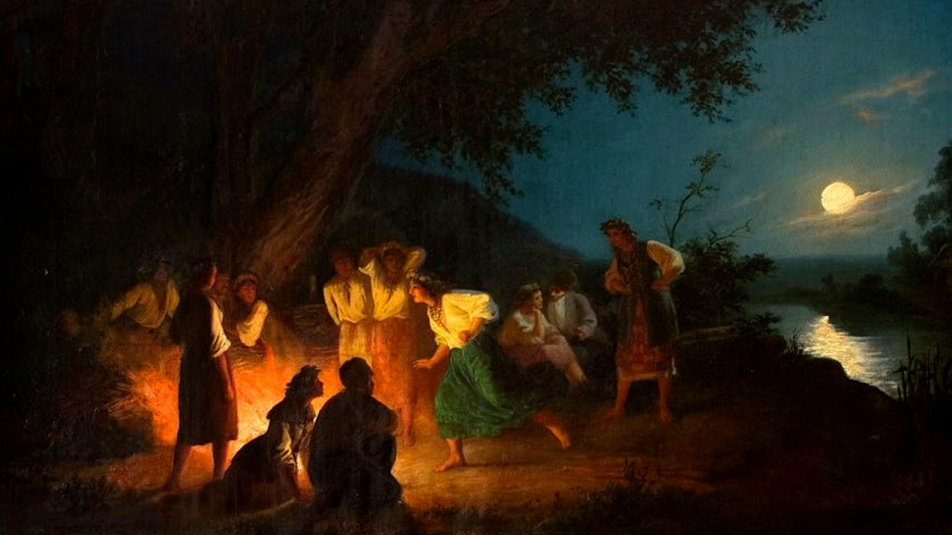 Фото: Генрих Семирадский, «Ночь на Ивана Купалу»/globallookpress.com/
