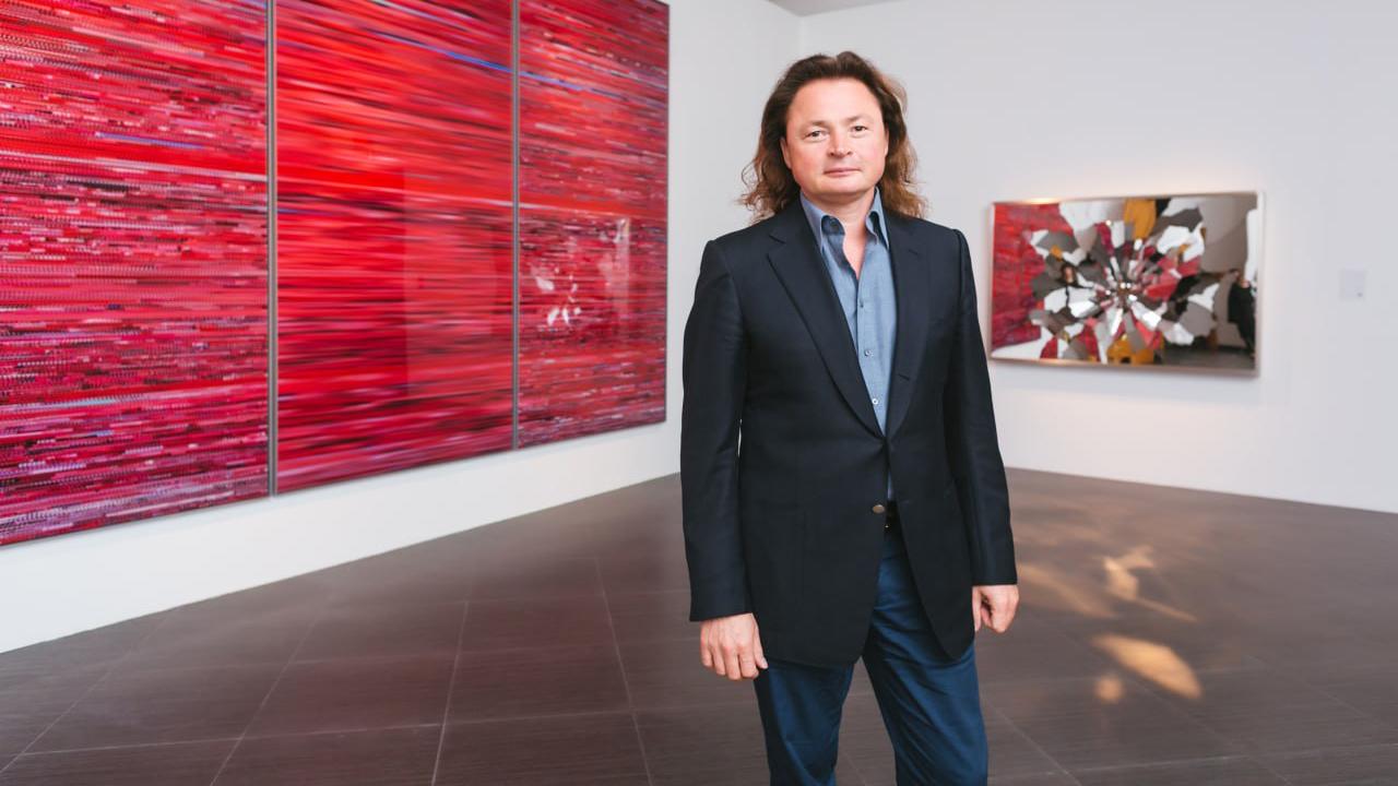 Владимир Семенихин - учредитель фонда культуры «Екатерина». Личный архив