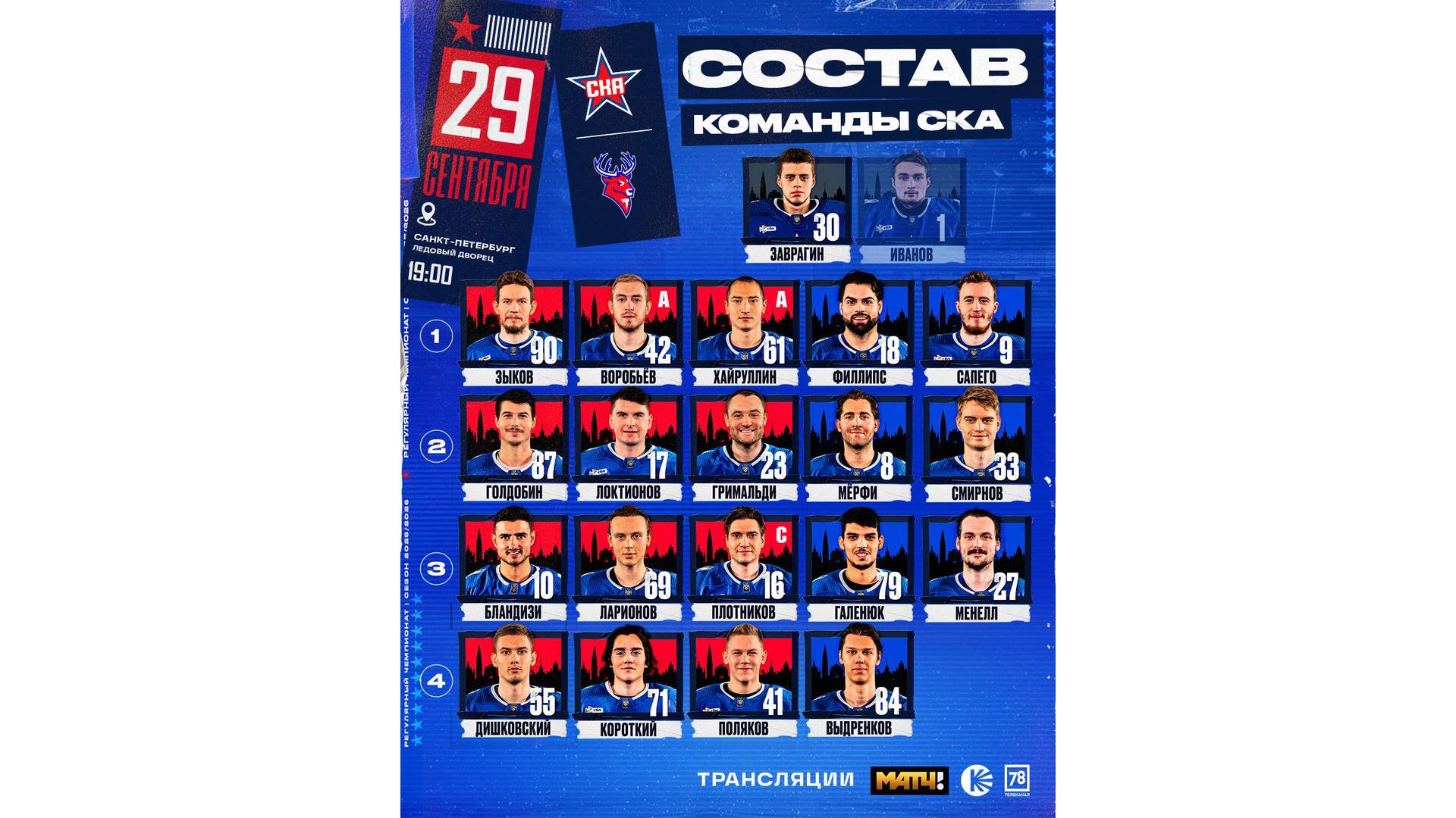 Фото: ХК СКА