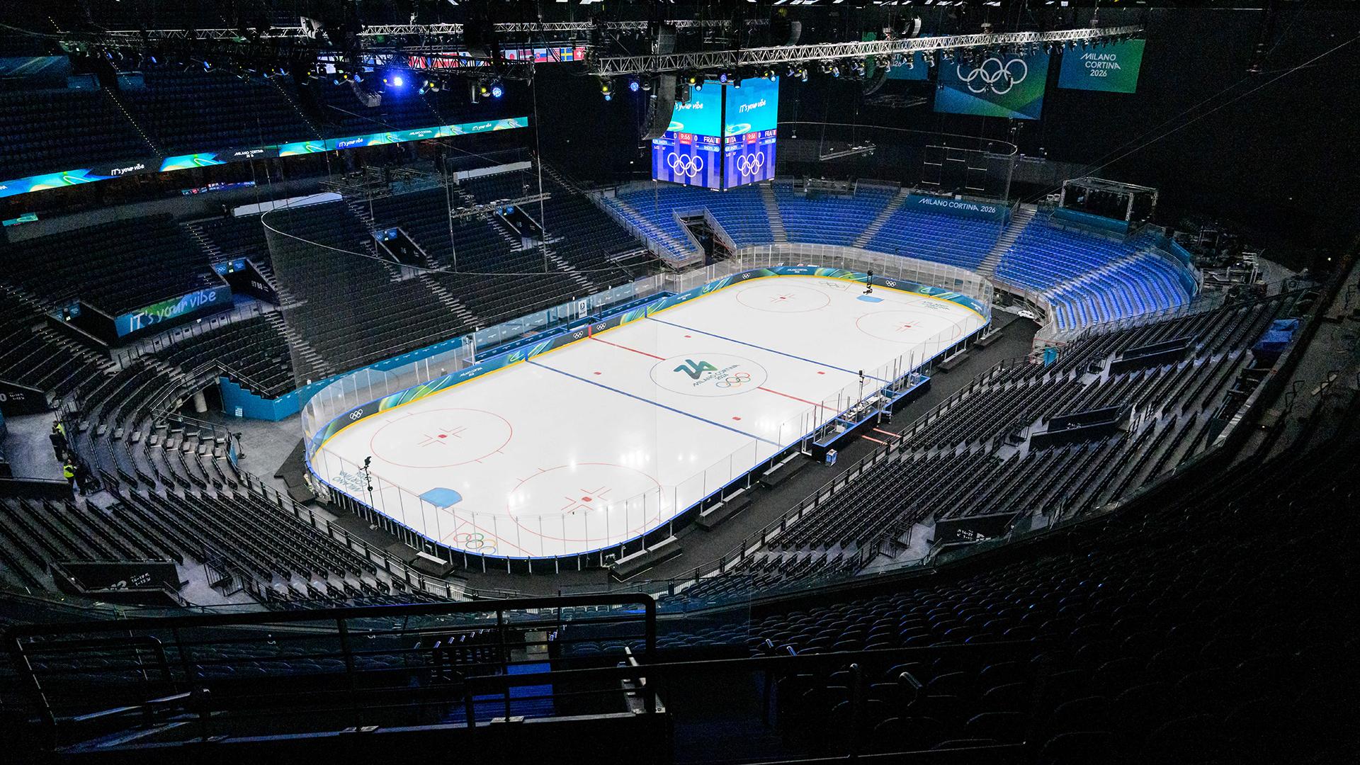 Хоккейная арена «Санта-Джулия» в Милане/ Фото: Carl Sandin/globallookpress.com