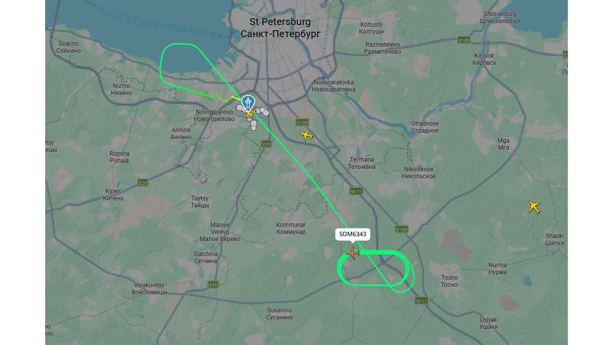 Фото: flightradar24.com