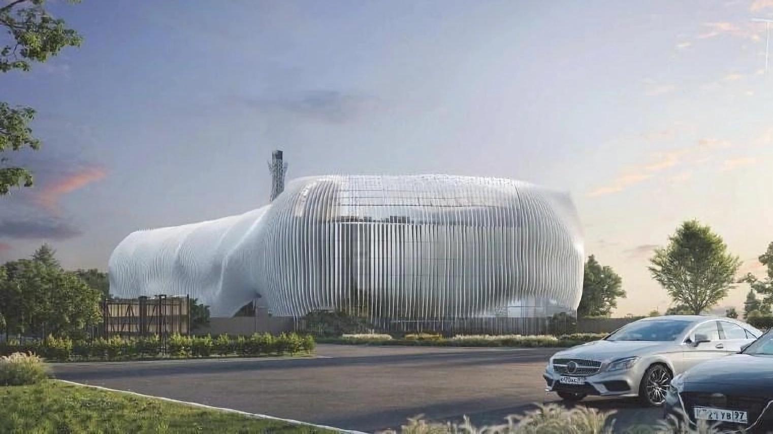 Внешний облик энергетического центра/ Фото: Комитет по инвестициям Санкт-Петербурга