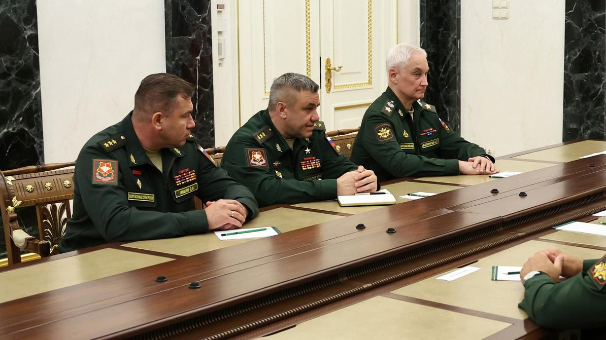 Денис Лямин (слева), Валерий Солодчук (в центре)/ Фото: kremlin.ru